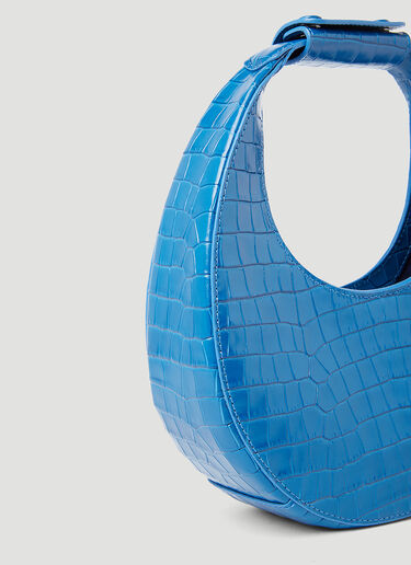 Mini Moon Shoulder Bag Staud Mini Moon Shoulder Bag Blue std0253008