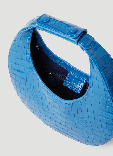 Mini Moon Shoulder Bag Staud Mini Moon Shoulder Bag Blue std0253008