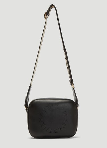 Stella Logo Shoulder Bag Stella McCartney Stella Logo Shoulder Bag Black stm0235022