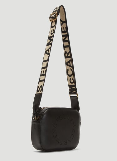 Stella Logo Shoulder Bag Stella McCartney Stella Logo Shoulder Bag Black stm0235022