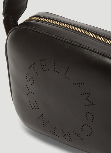 Stella Logo Shoulder Bag Stella McCartney Stella Logo Shoulder Bag Black stm0235022