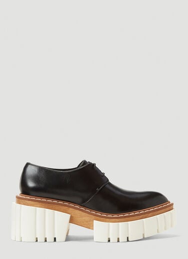 Emilie Faux-Leather Platform Shoes Stella McCartney Emilie Faux-Leather Platform Shoes Black stm0241024