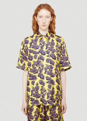 Stella McCartney Ricky Silk Shirt Yellow stm0241056