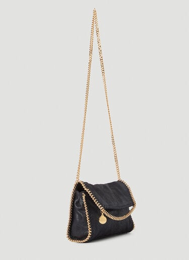 Stella McCartney Falabella Mini Shoulder Bag Black stm0247043