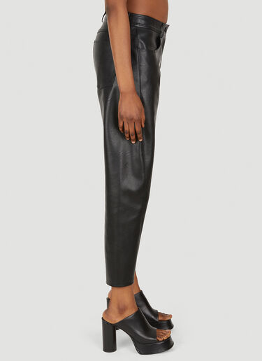 Stella McCartney 人造皮革长裤 黑 stm0249012