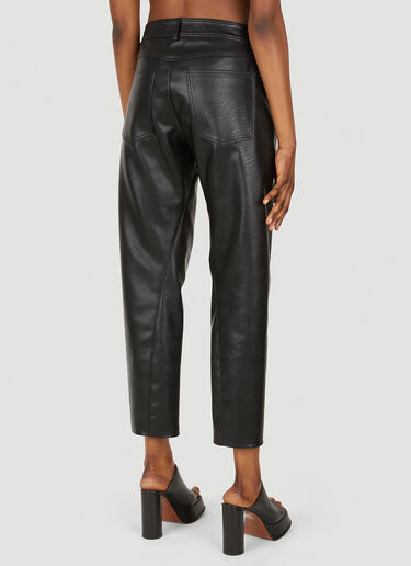 Stella McCartney 人造皮革长裤 黑 stm0249012