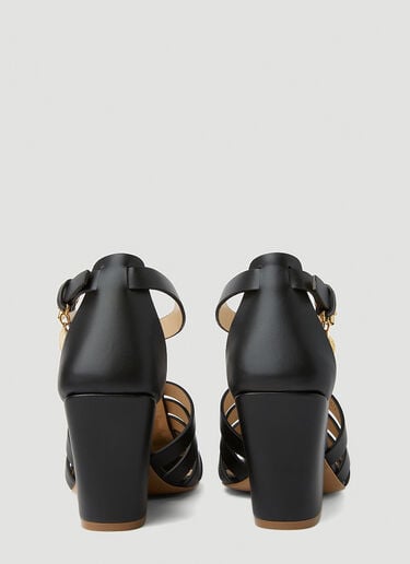 Cowboy Fisherman High Heel Sandals Stella McCartney Cowboy Fisherman High Heel Sandals Black stm0251020