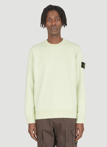 Compass Patch Sweatshirt Stone Island Compass Patch Sweatshirt Green sto0148059