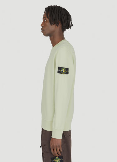 Compass Patch Sweatshirt Stone Island Compass Patch Sweatshirt Green sto0148059