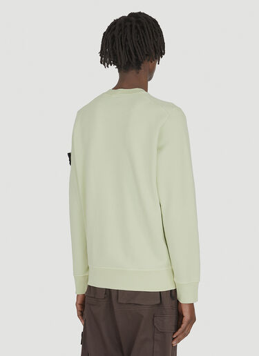 Stone Island Compass Patch Sweatshirt Green sto0148059