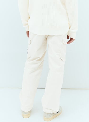 斜纹布工装裤 Stone Island 斜纹布工装裤 奶油色 sto0154068