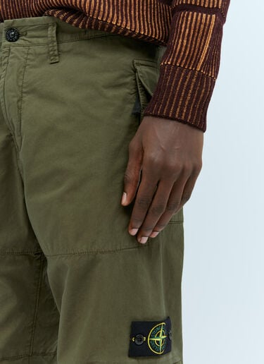 Cotton Cargo Pants Stone Island Cotton Cargo Pants Green sto0154070