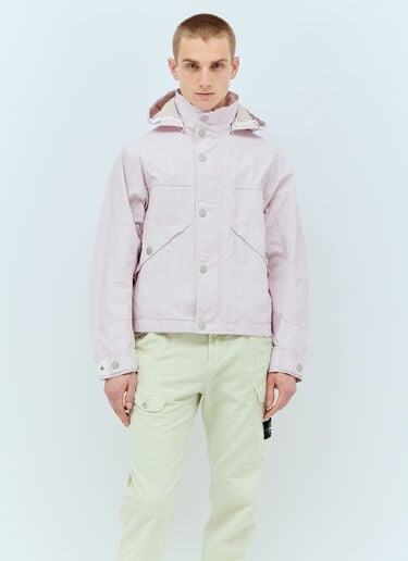 Marina 亚麻帆布夹克 Stone Island Marina 亚麻帆布夹克 粉色 sto0156011