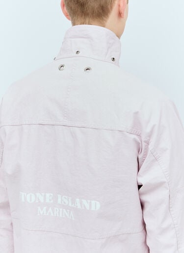 Marina 亚麻帆布夹克 Stone Island Marina 亚麻帆布夹克 粉色 sto0156011