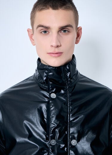 Laminated Biker Jacket Stone Island Laminated Biker Jacket Black sto0160023