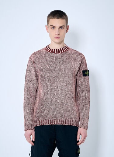Coated Sweater Stone Island Coated Sweater Red sto0160038
