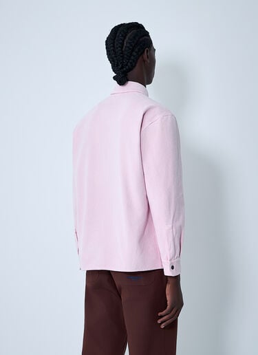 Compass Patch Shirt Stone Island Compass Patch Shirt Pink sto0162008