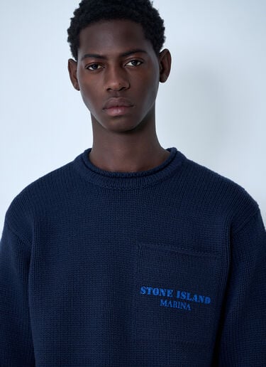 Marina Sweater Stone Island Marina Sweater Navy sto0162014