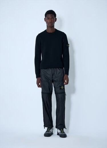Logo Patch Pants Stone Island Logo Patch Pants Ivory sto0162023