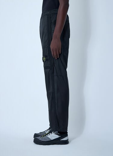 Logo Patch Pants Stone Island Logo Patch Pants Ivory sto0162023