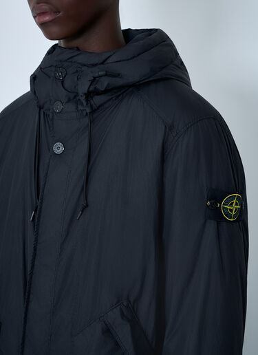 Parka Dyed Garment Jacket Stone Island Parka Dyed Garment Jacket Black sto0162046