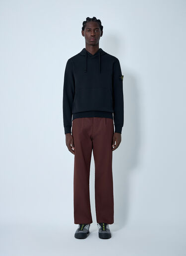 Compass Patch Hooded Sweatshirt Stone Island Compass Patch Hooded Sweatshirt Black sto0162049