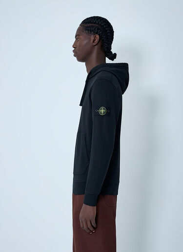Compass Patch Hooded Sweatshirt Stone Island Compass Patch Hooded Sweatshirt Black sto0162049