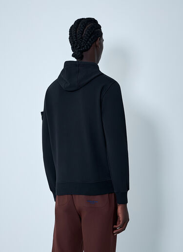 Compass Patch Hooded Sweatshirt Stone Island Compass Patch Hooded Sweatshirt Black sto0162049