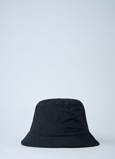 Logo Motif Bucket Hat Stone Island Logo Motif Bucket Hat Black sto0162051