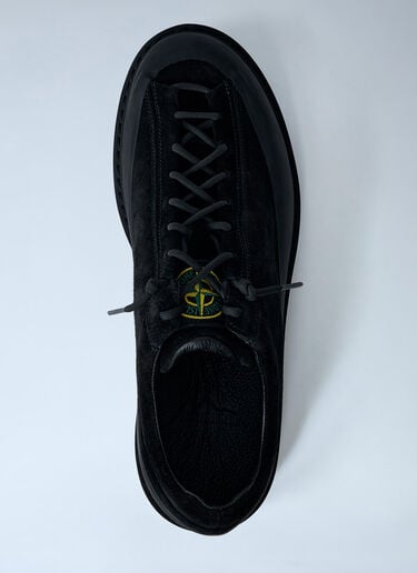 Logo Patch Sneakers Stone Island Logo Patch Sneakers Black sto0162061