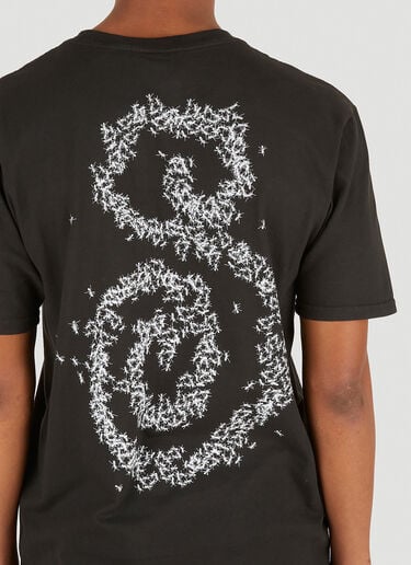 Ants 徽标印花 T 恤 Stüssy Ants 徽标印花 T 恤 黑色 sts0151035