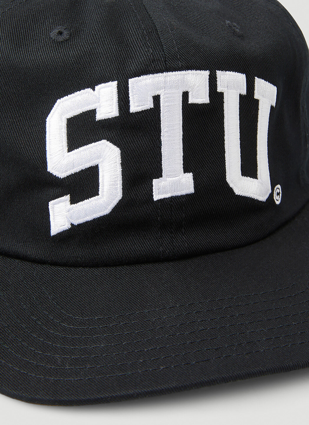 Stüssy Men's' Stu Arch Cap in Black | LN-CC®