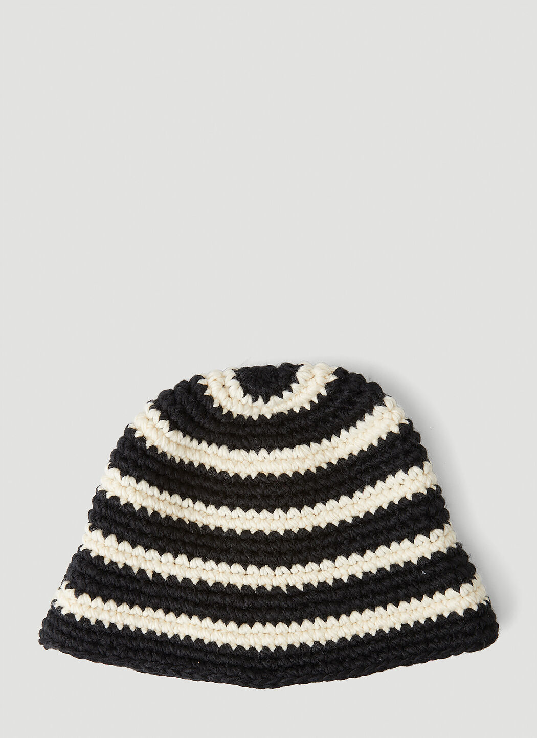 Stüssy Men's' Swirl Knit Bucket Hat in Black | LN-CC®