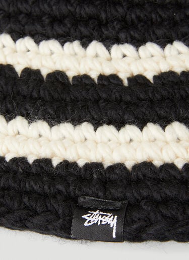 Swirl Knit Bucket Hat Stüssy Swirl Knit Bucket Hat Black sts0152033