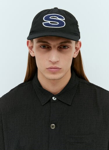 Chenille S Low Pro Baseball Cap Stüssy Chenille S Low Pro Baseball Cap Black sts0152065