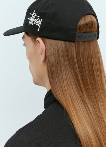 Chenille S Low Pro Baseball Cap Stüssy Chenille S Low Pro Baseball Cap Black sts0152065