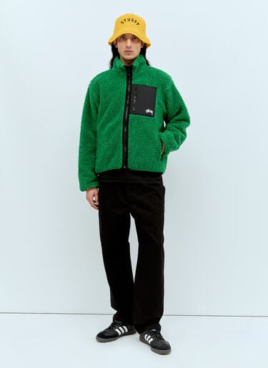 셰르파 리버서블 재킷 Stüssy 셰르파 리버서블 재킷 그린 sts0156005