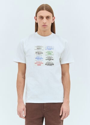 Stüssy Codes T-Shirt White sts0159019