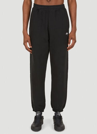 Stock Logo Track Pants Stüssy Stock Logo Track Pants Black sts0347009