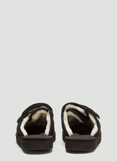 Suicoke Zavo Mab Suede Sandals Black sui0346014