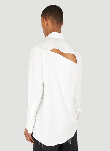 Slash Shoulder Shirt Sulvam Slash Shoulder Shirt White sul0148001