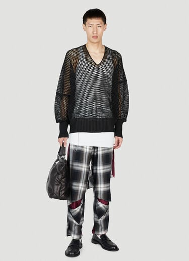 Mesh 针织衫 Sulvam Mesh 针织衫 黑色 sul0152009