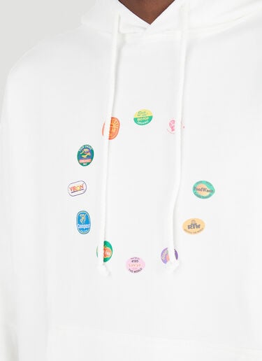 Souvenir x Viron 후드 스웻셔츠 화이트 svn0146001