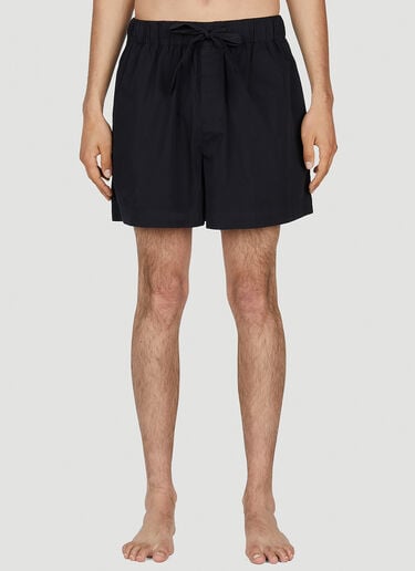 Drawstring Sleep Shorts Tekla Drawstring Sleep Shorts Black tek0353015