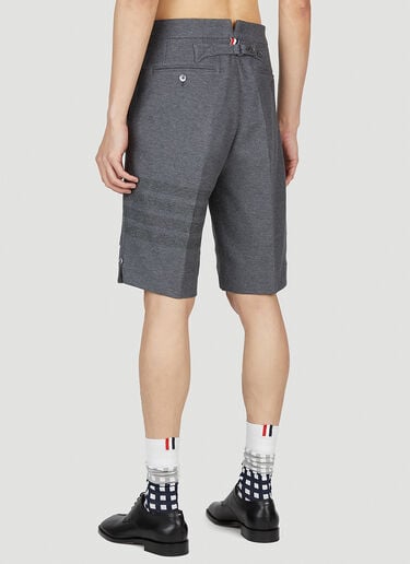 Four Bar Shorts Thom Browne Four Bar Shorts Grey thb0151034