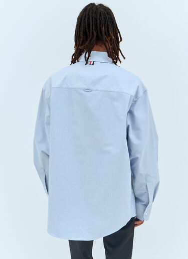 宽松条纹衬衫 Thom Browne 宽松条纹衬衫 灰色 thb0156008