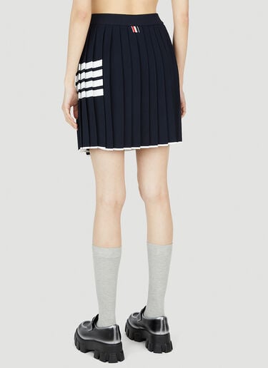 四杠条纹百褶裙 Thom Browne 四杠条纹百褶裙 蓝色 thb0251015