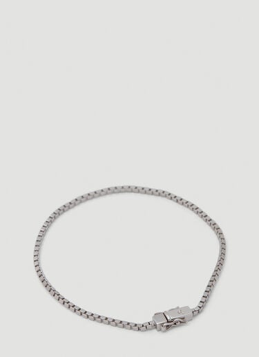 Tom Wood Square Bracelet Silver tmw0349009
