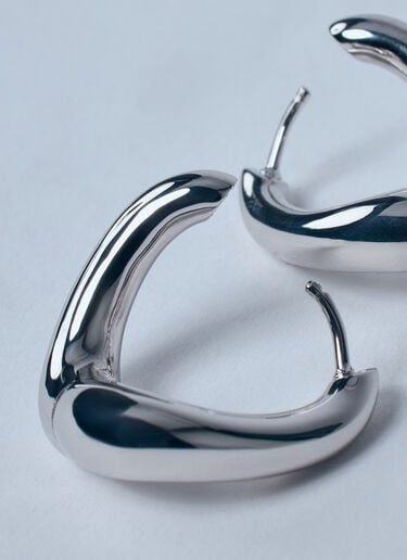 Twist Hoop Earrings Tom Wood Twist Hoop Earrings Silver tmw0359002