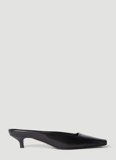 Kitten Heel Mules TOTEME Kitten Heel Mules Black tot0252002